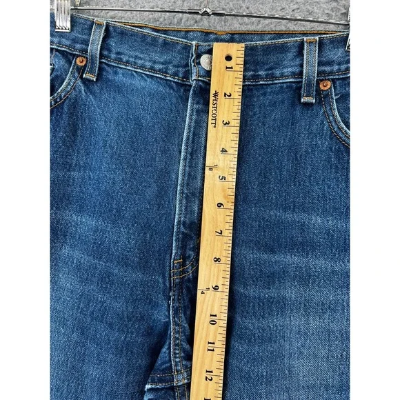 Vintage Y2k Levi's 550 Relax Fit Taper Leg Jean Women 14 Reg (32x30 Actual) READ - Picture 6 of 15